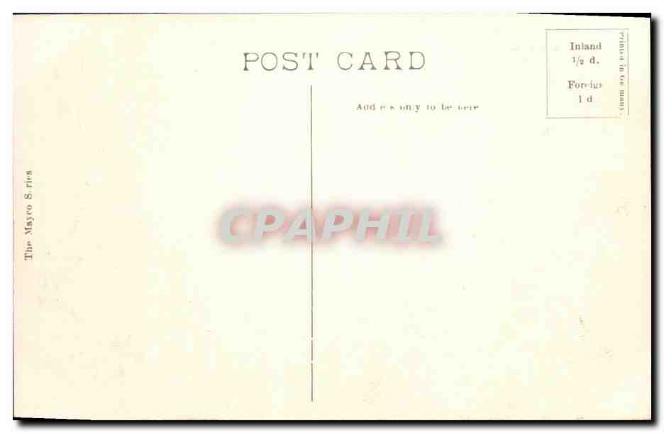 CPA London Trafalgar Square and Nelson s column  — Rückseite