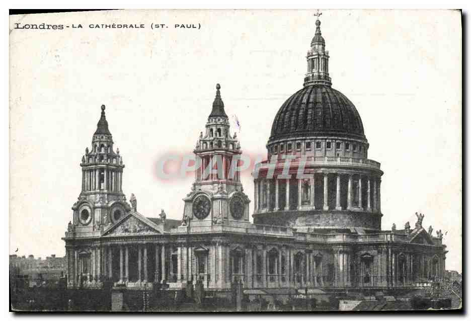 CPA London La Cathedrale St paul