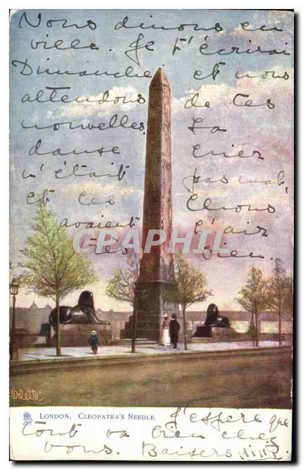CPA London Cleopatra s Needle