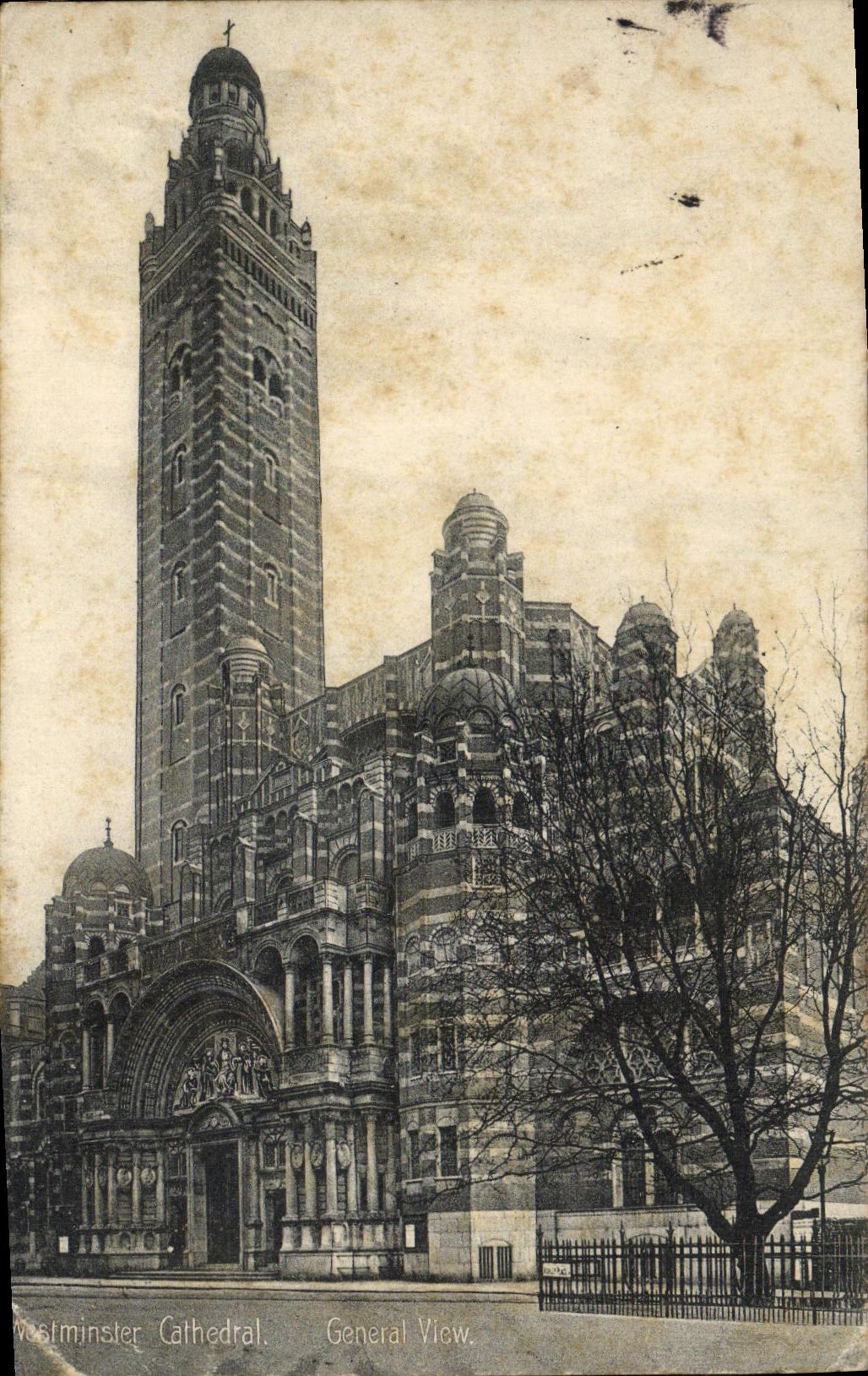 CPA London Westiminsted Cathedral General view