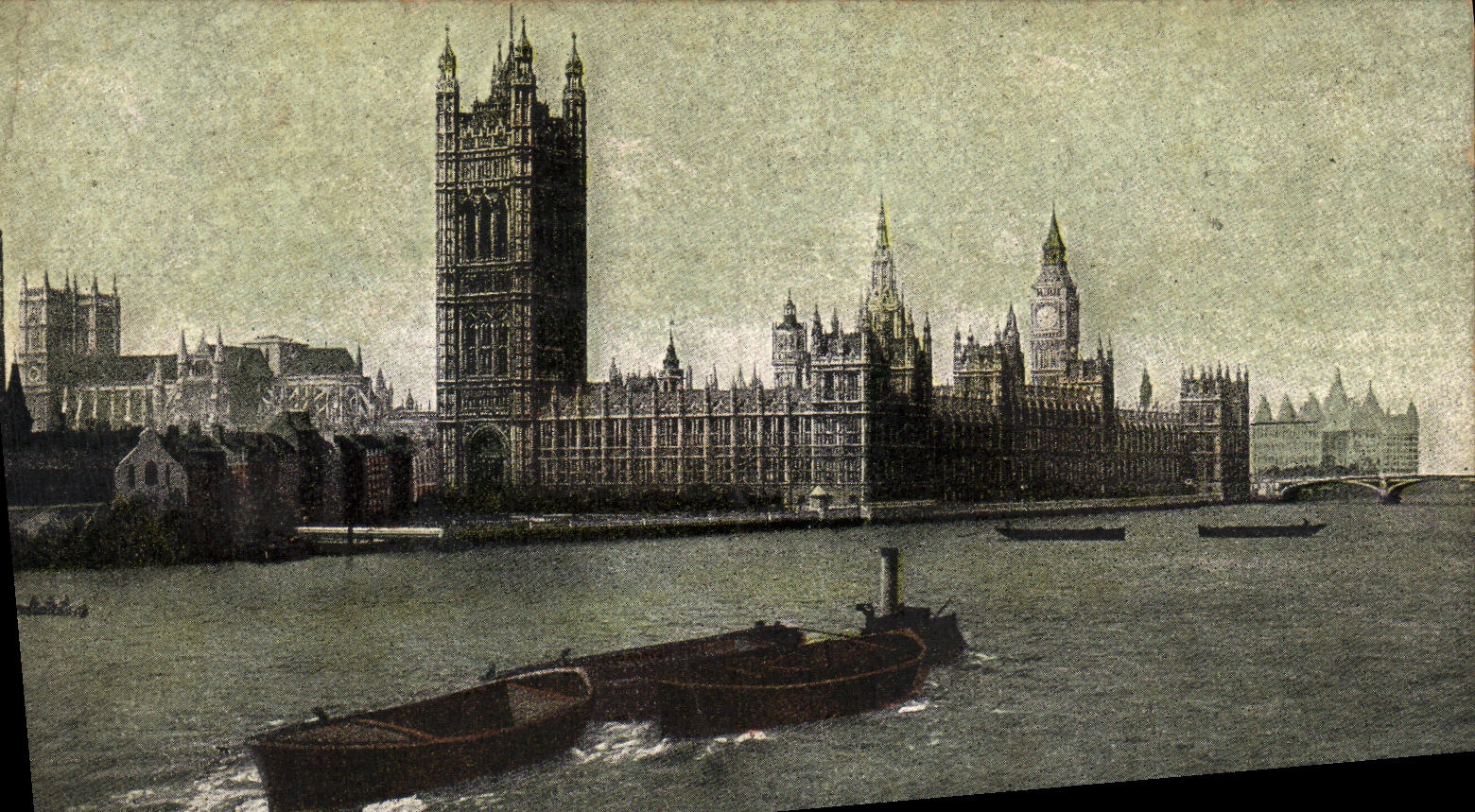 CPA London Houses of Parliament Abbey 