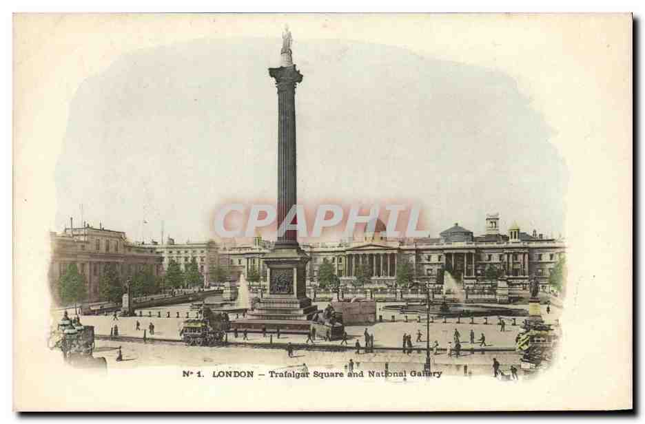 CPA London Trafaigar Square and National Galiery