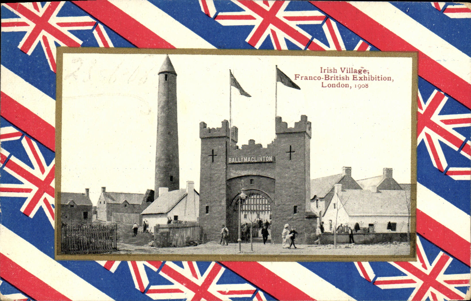 Iers dorp — Franco-Britse Expo, Londen, 1908 — Ballymaclinton