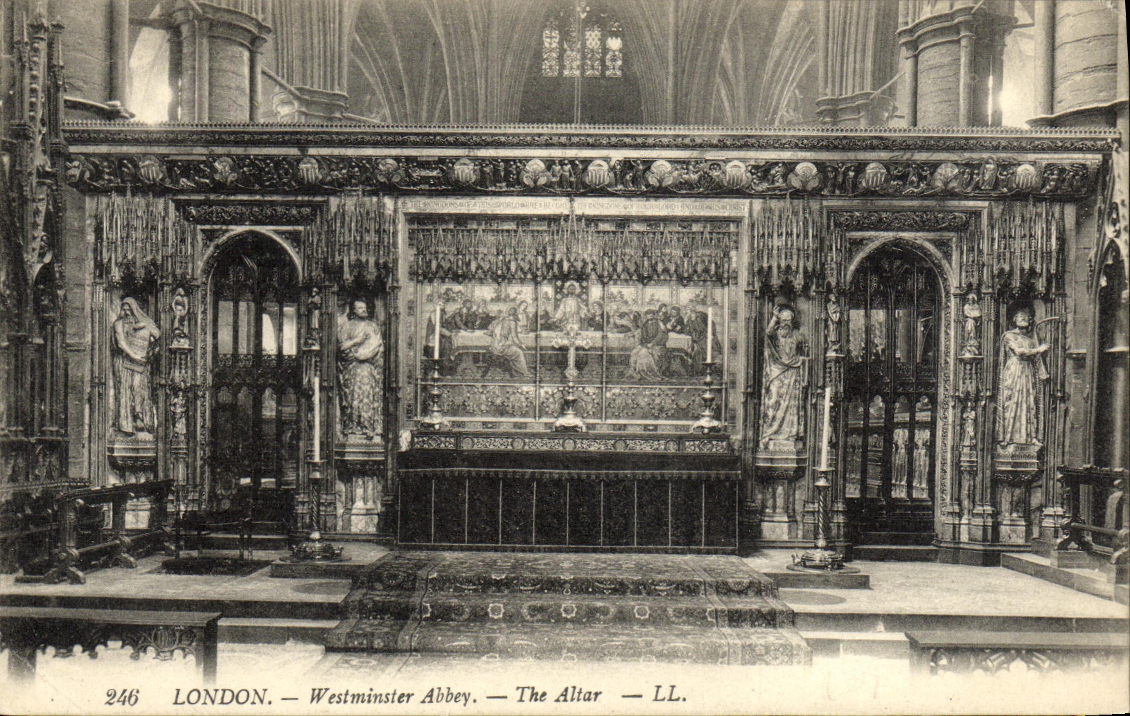 CPA London Westminster Abbey The altar
