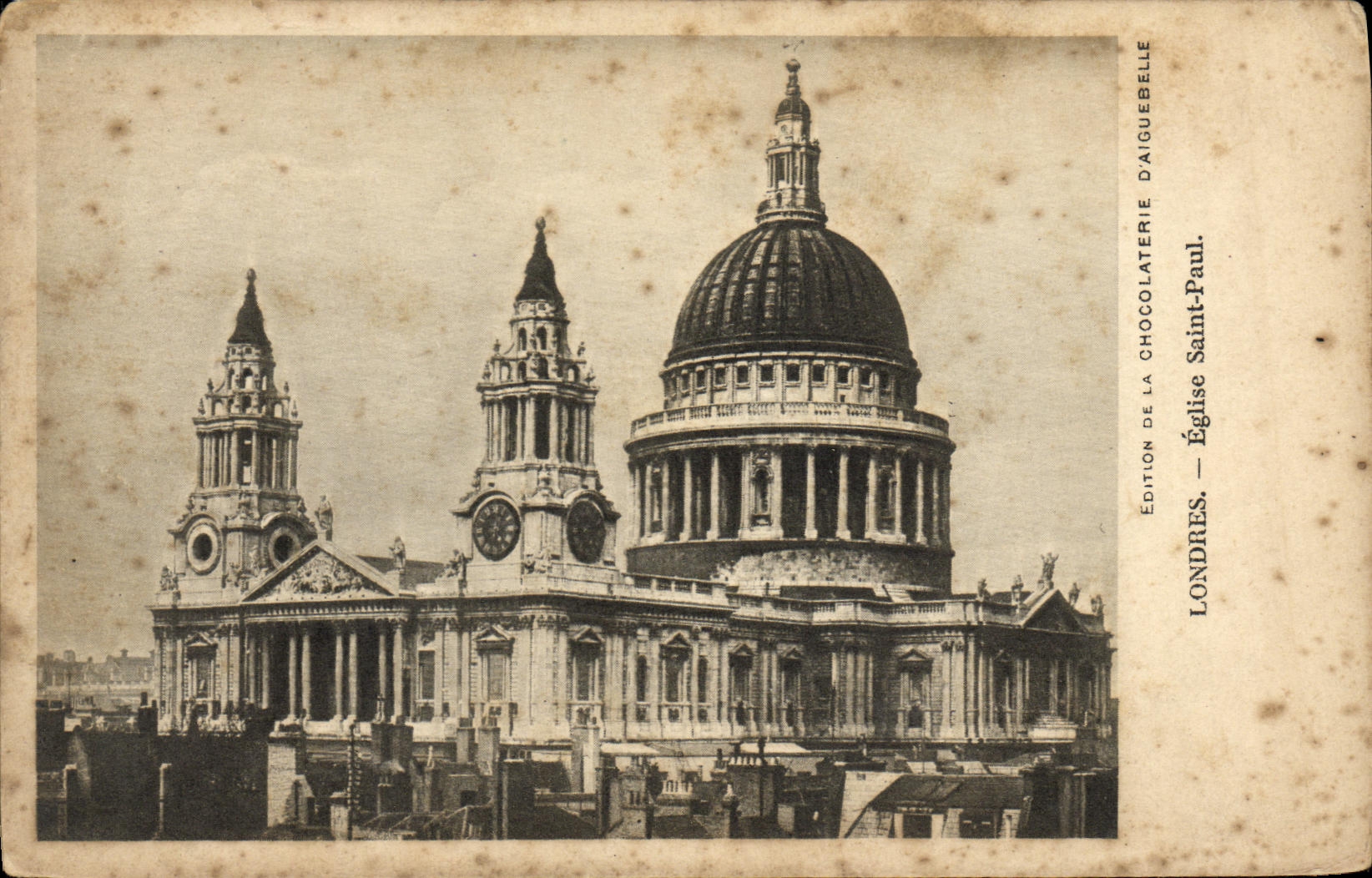 CPA London Eglise Saint Paul