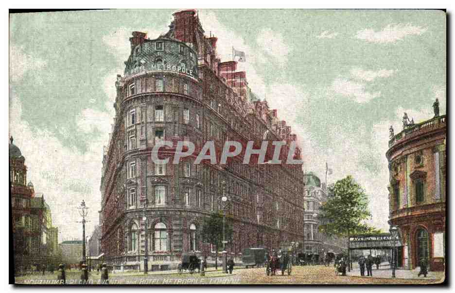 CPA London Northumberland Avenue and hotel Metropole 