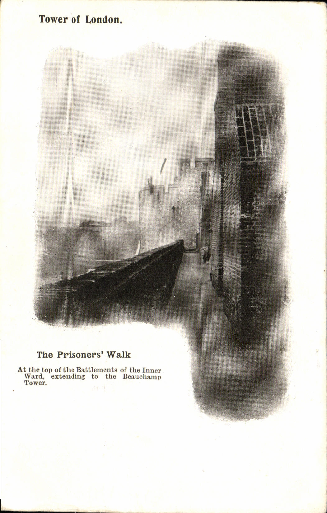 CPA London The prisoner w walk Tower of london 