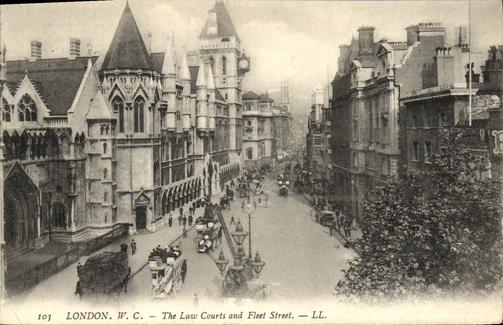CPA London The Law Courts And Fleet Street