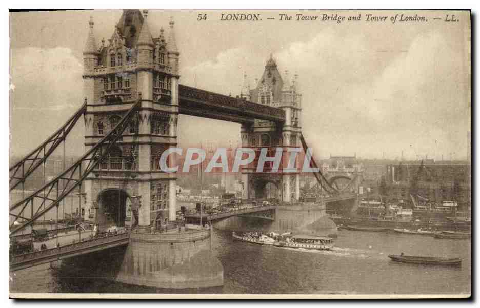 CPA London The Tower Bridge and Tower of London