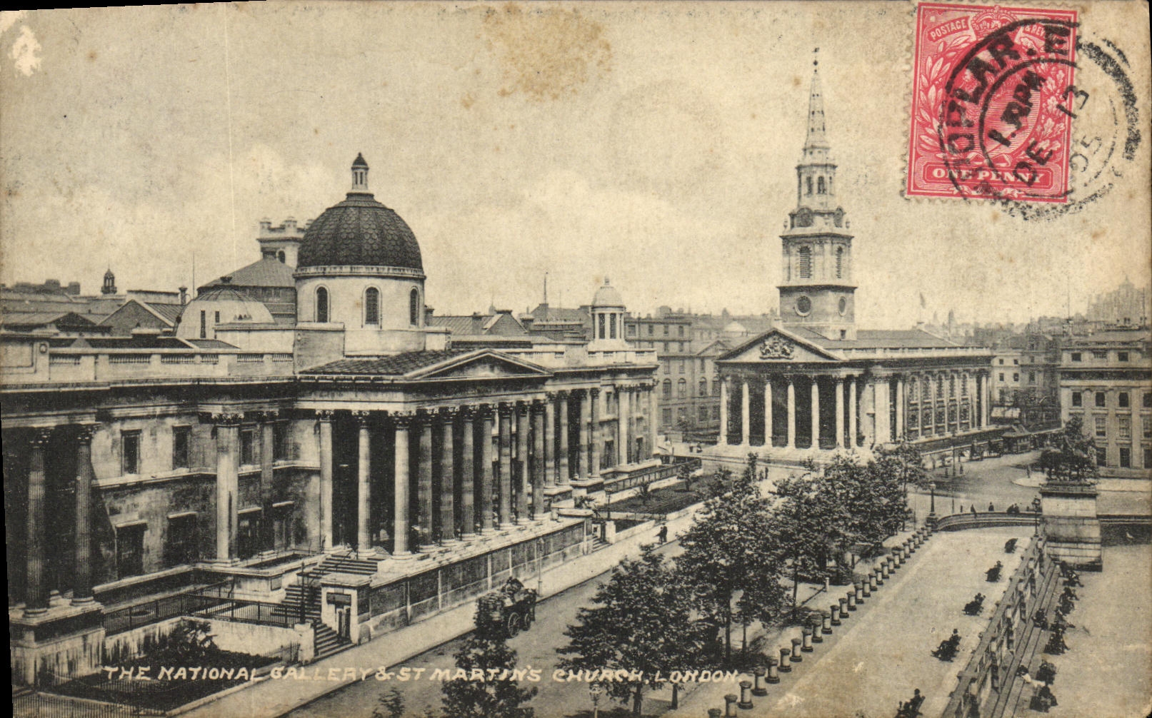 CPA London The National Gallery St martin s church