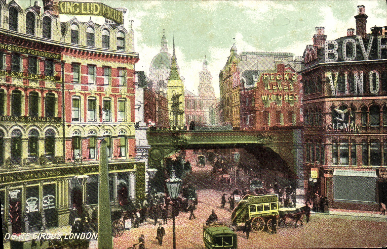 CPA London Ludgate Circus 