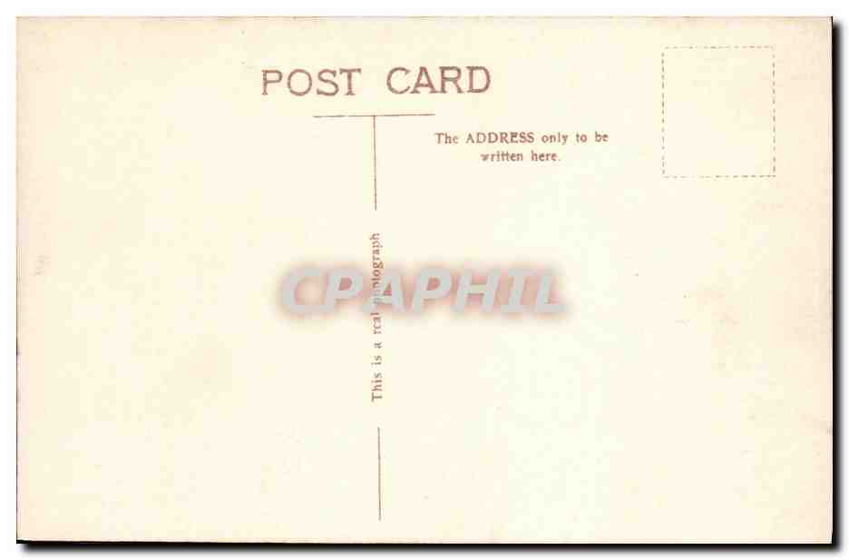 CPA London Clock Tower And Houses of Parliament — Verso