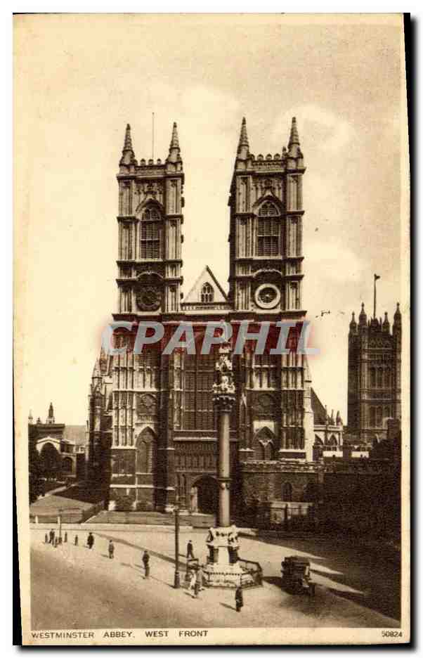 CPA London Westminster Abbey West Front