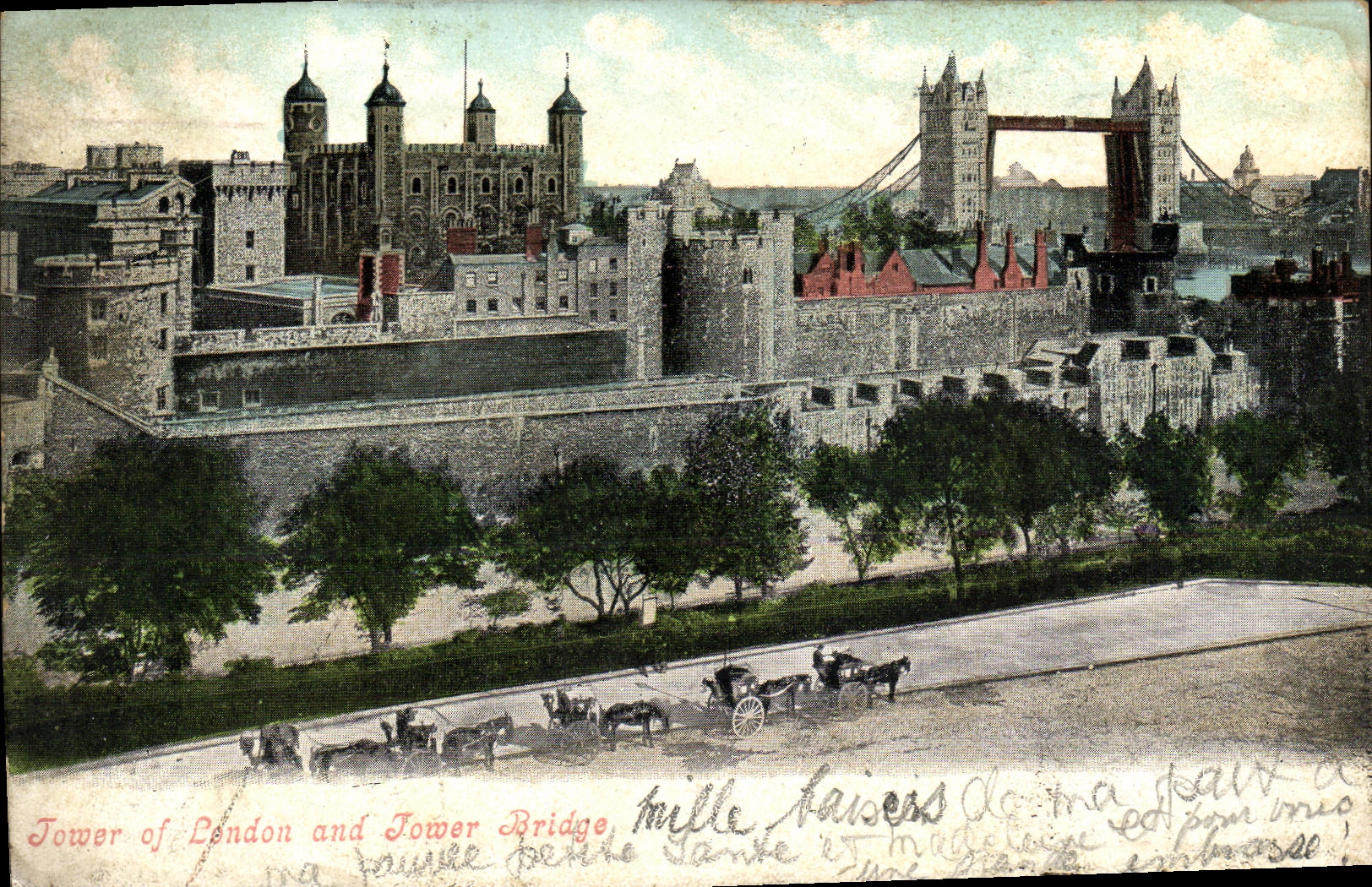 CPA London Tower of London and tower bridge 