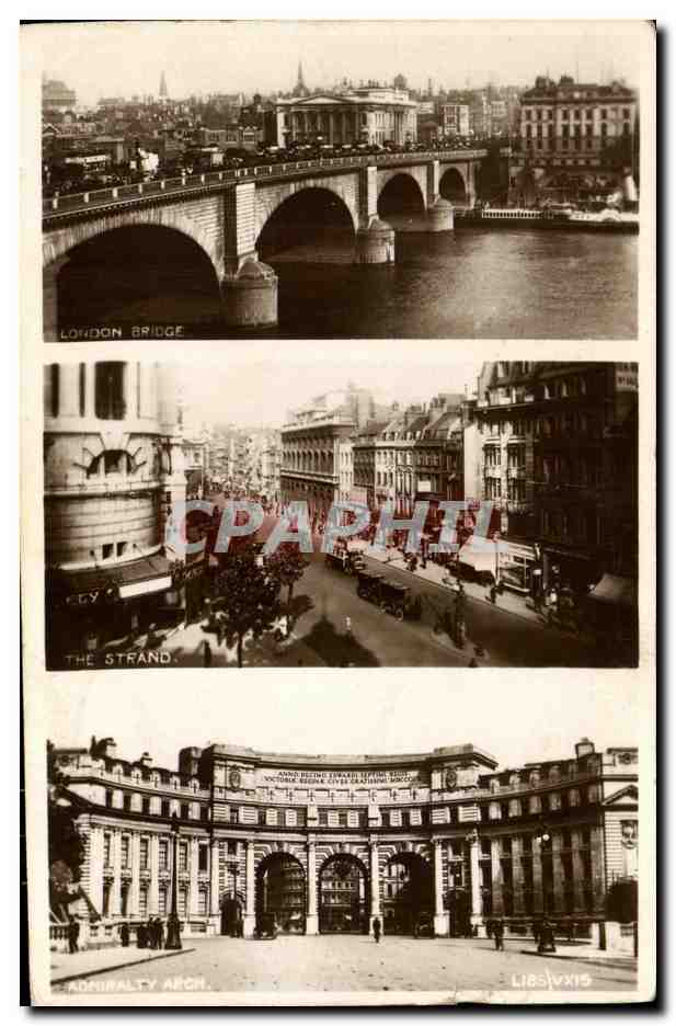 CPA London London bridge The strand Admiraly Arch