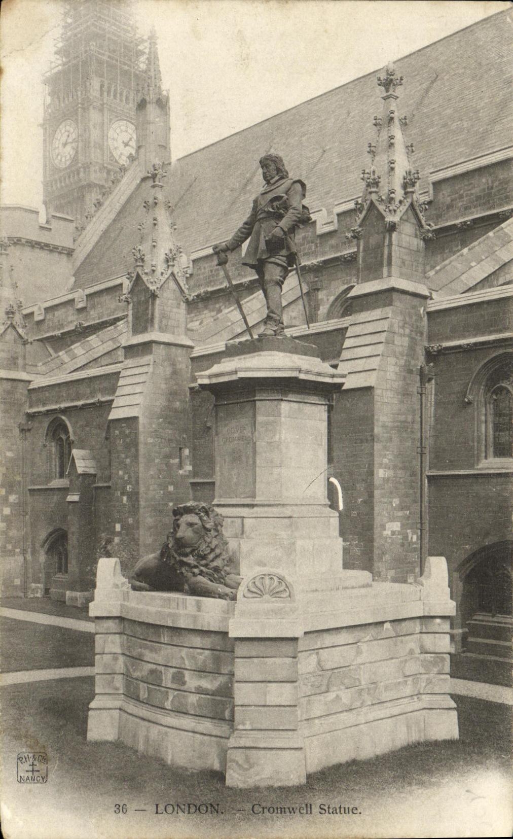 CPA London Cromwell Statue