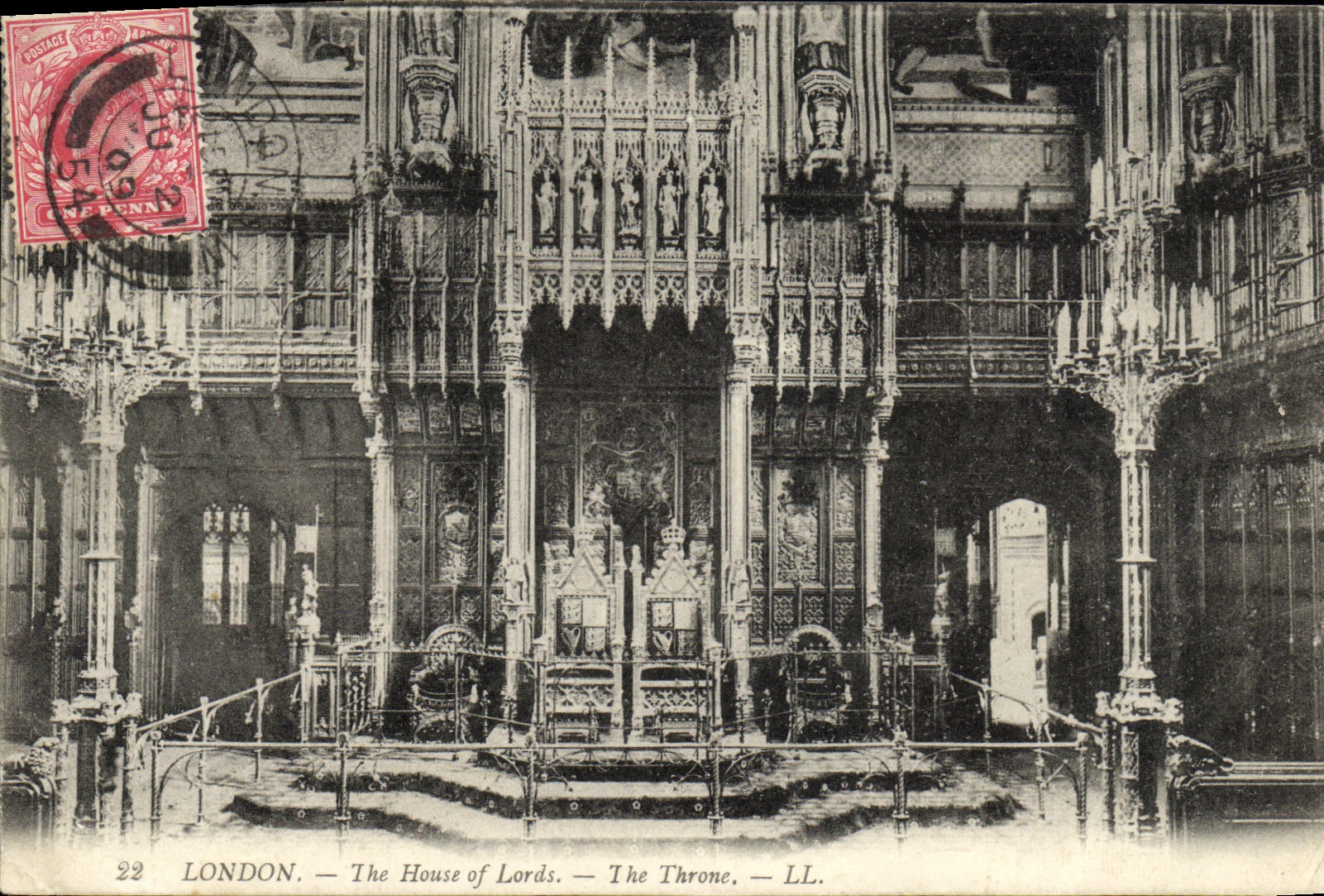 CPA London The House Of Lords The Throne