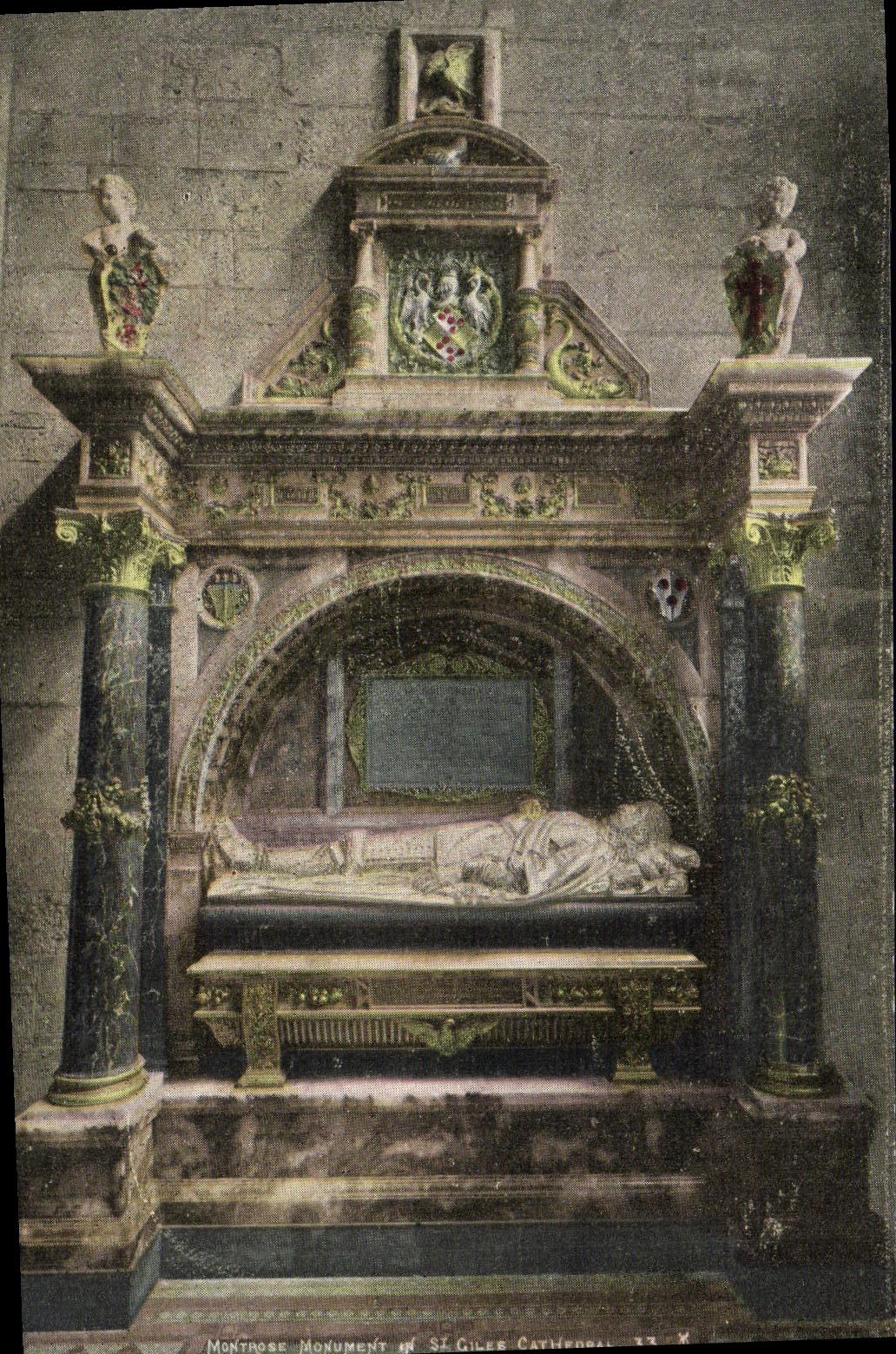 CPA Montrose monument of St Giles Cathedral
