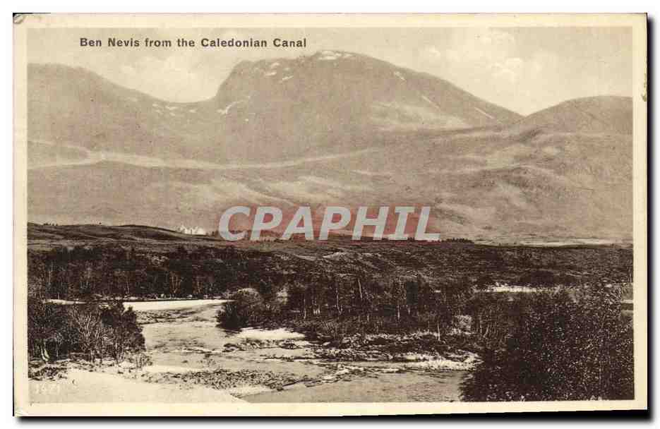 CPA Ben Nevis from the Caledonian Canal