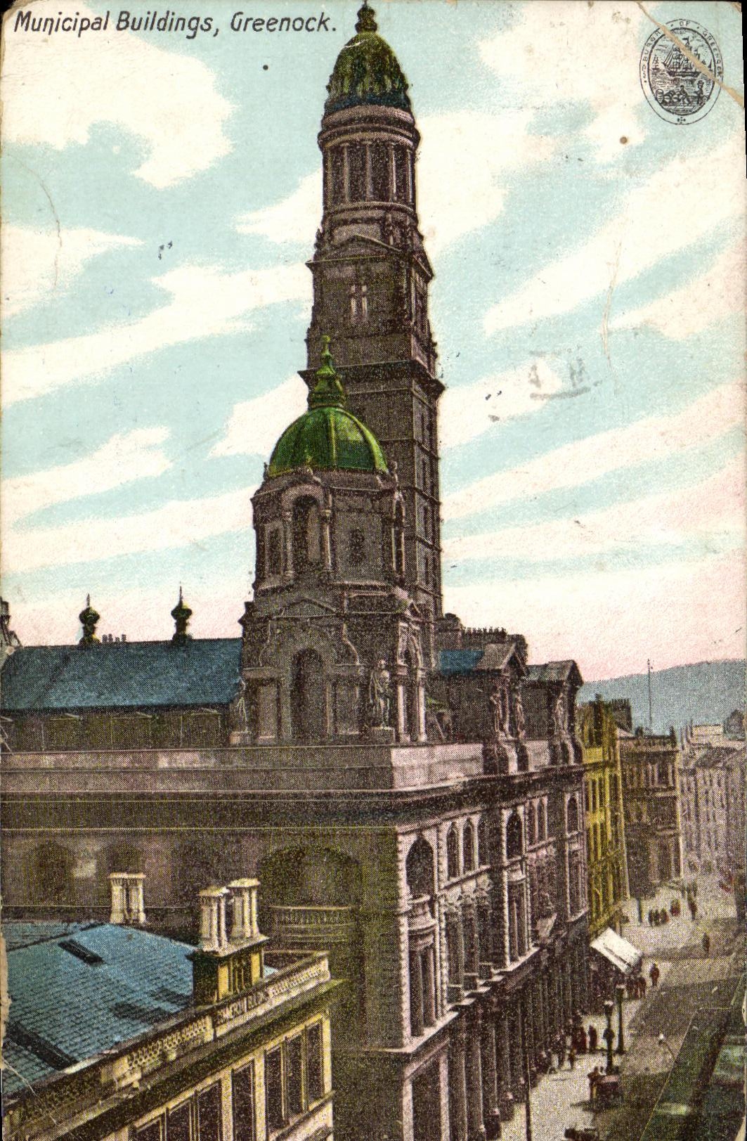 CPA Municipal Building Greenock