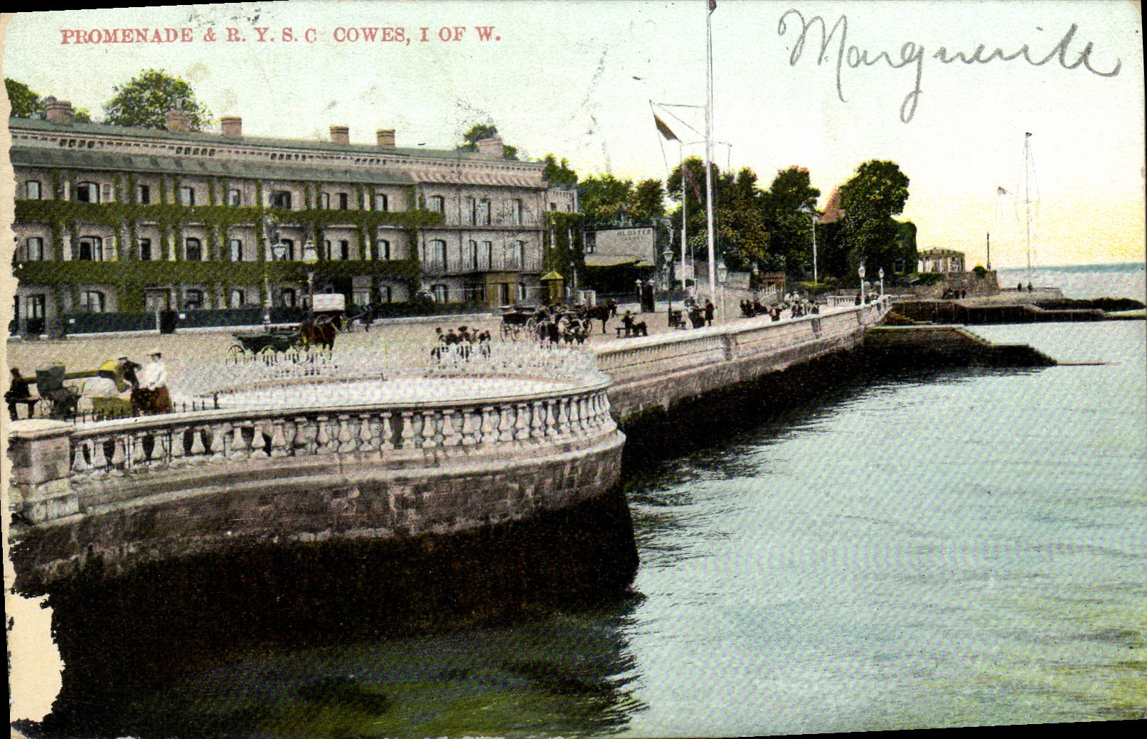 CPA Promende Cowes