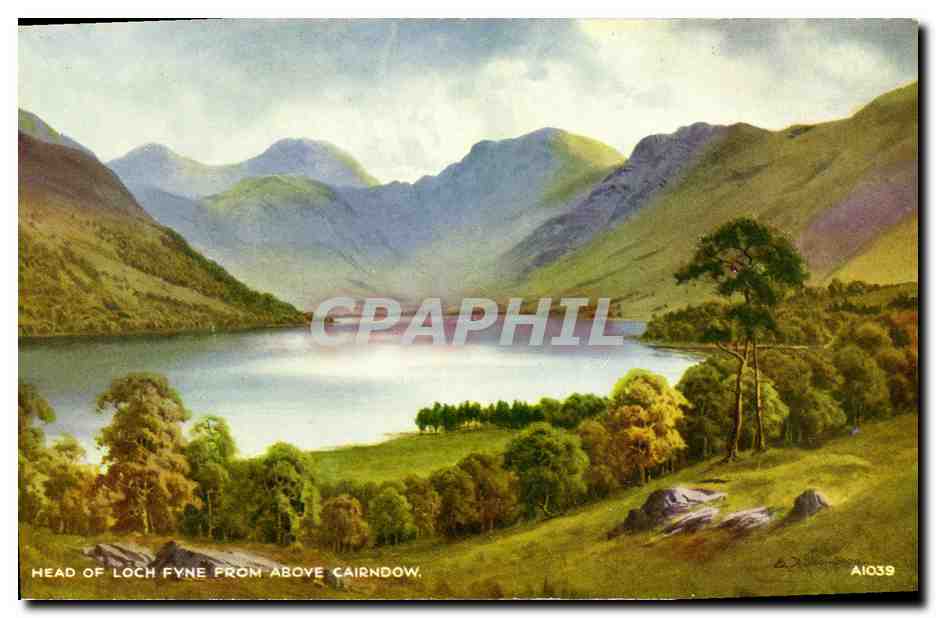 CPA Head of Loch Fyne from Above Cairndow