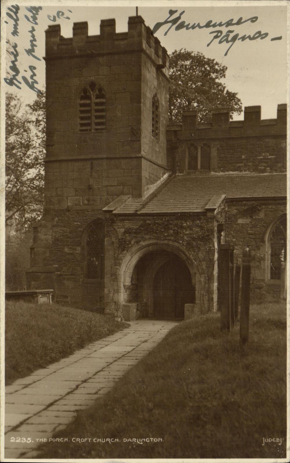CPA The Porch Croft Church Darlington 