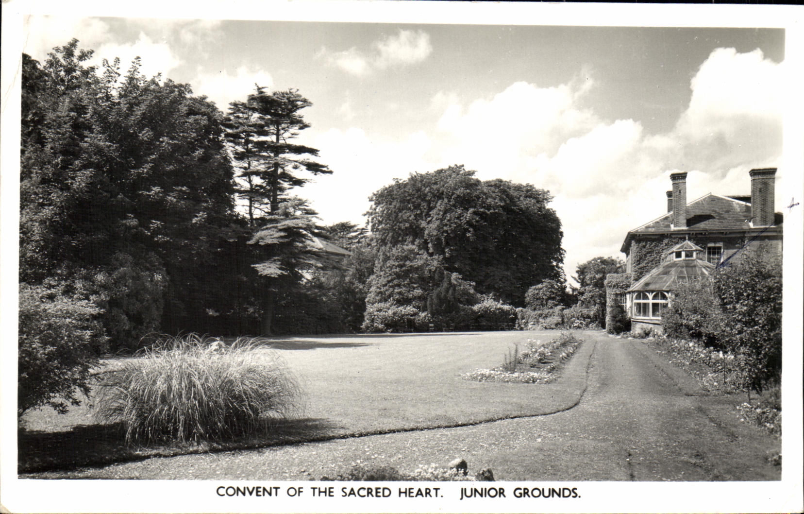 Convent of the Sacred Heart — Junior Grounds — Printed in Great Britain