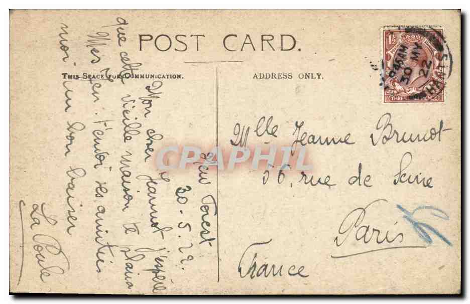 CPA The Historical Old Mint House Penvensey Dating From  — Rückseite