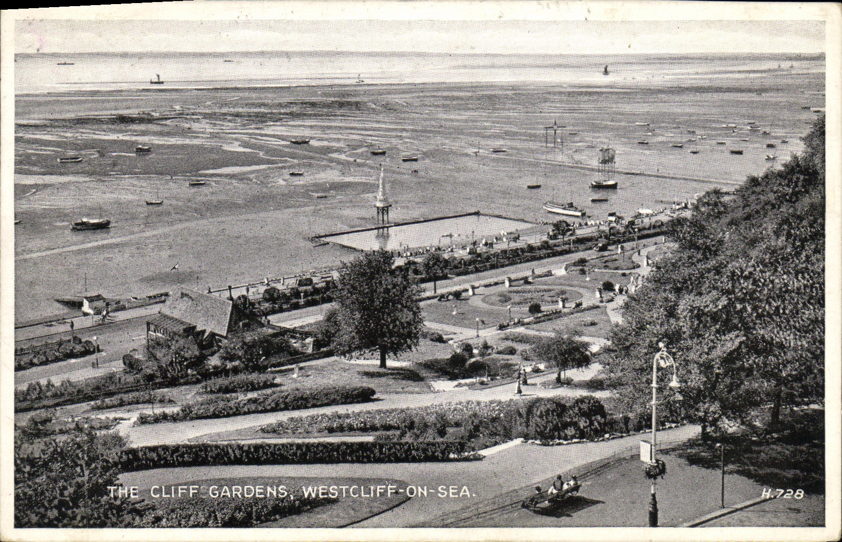 CPA The Cliff Gardens Westcliff on Sea