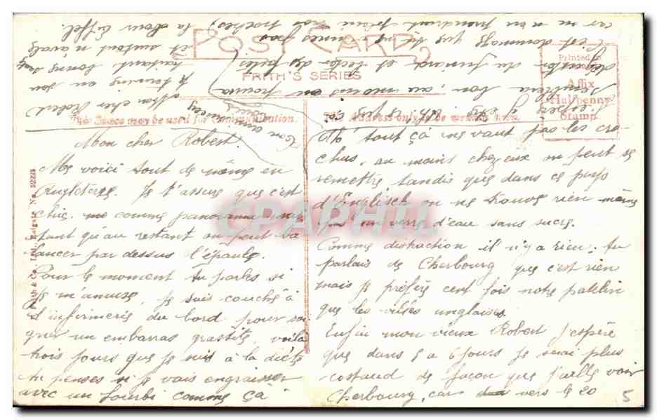CPA Falmouth Green Bank Hotel and Flushing — Rückseite