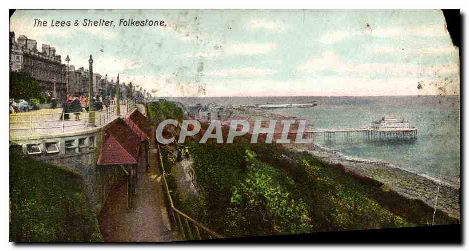 CPA The Lees Shelter Folkestone