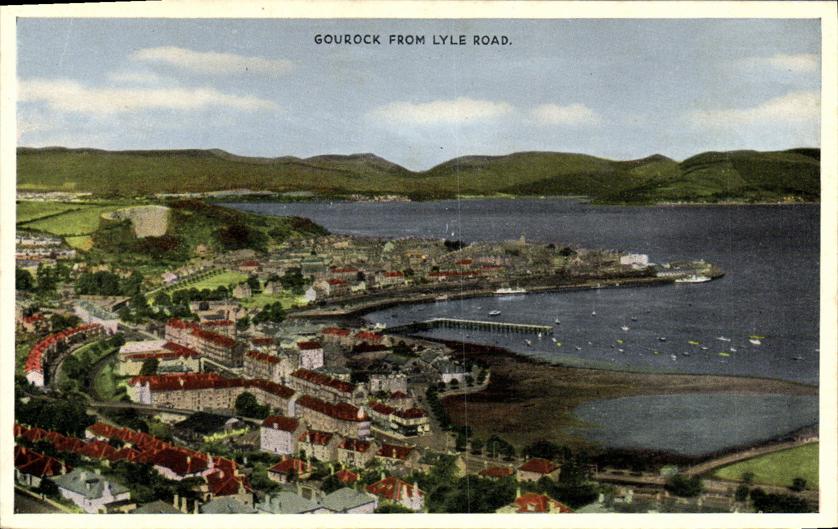 CPA Gourock from Lyle Road
