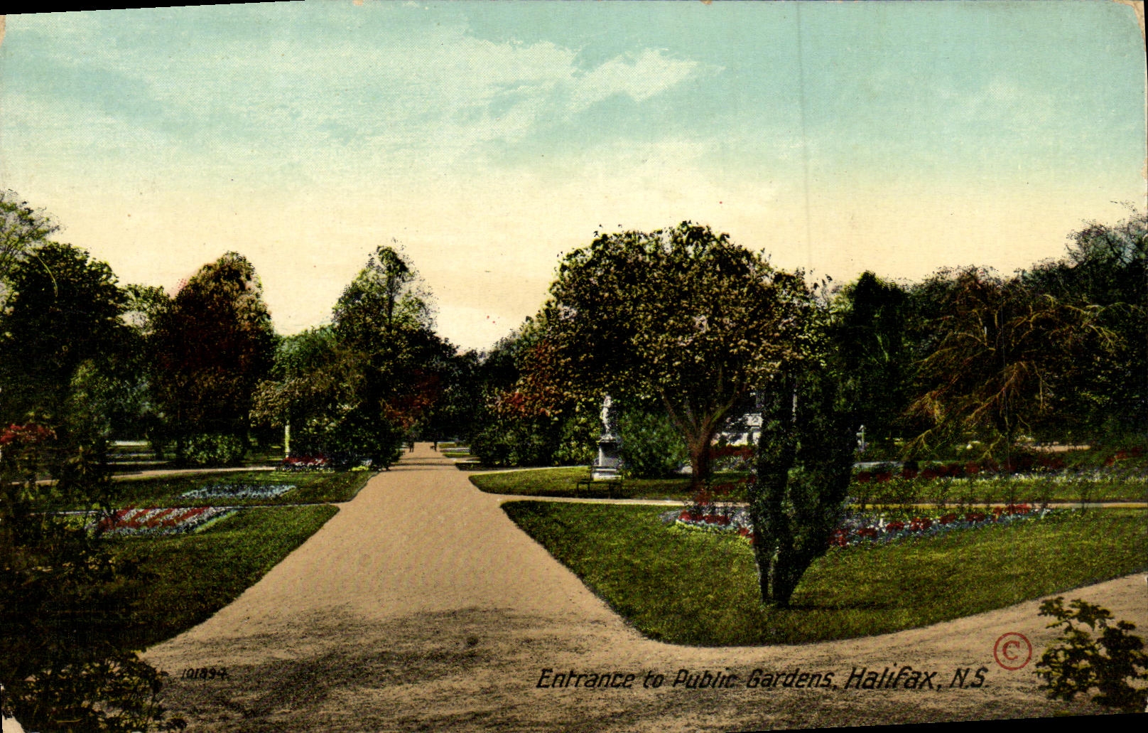 CPA Entrance to Public Gardens Halifax N S