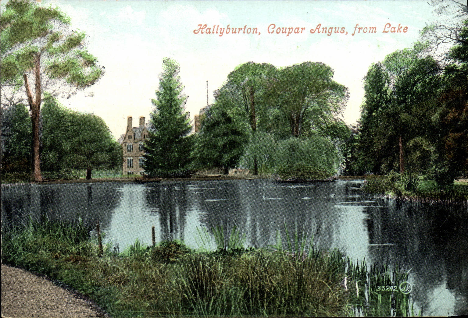 CPA Hallyburton Coupar Angus from Lake