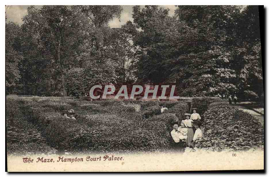 CPA The Maze Water Hampton Court Palace