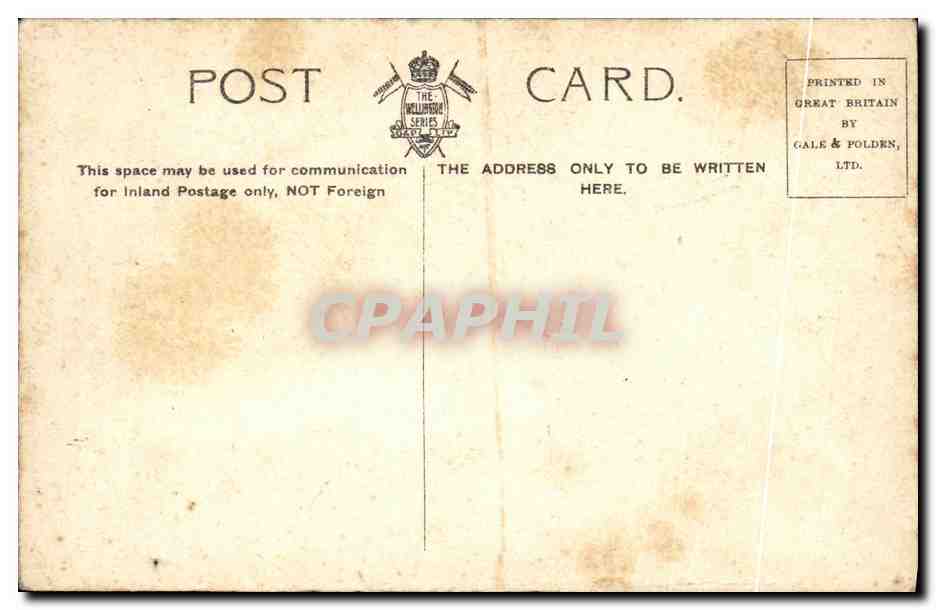 CPA Queen Mary s Bower Hampton Court Palace — Rückseite