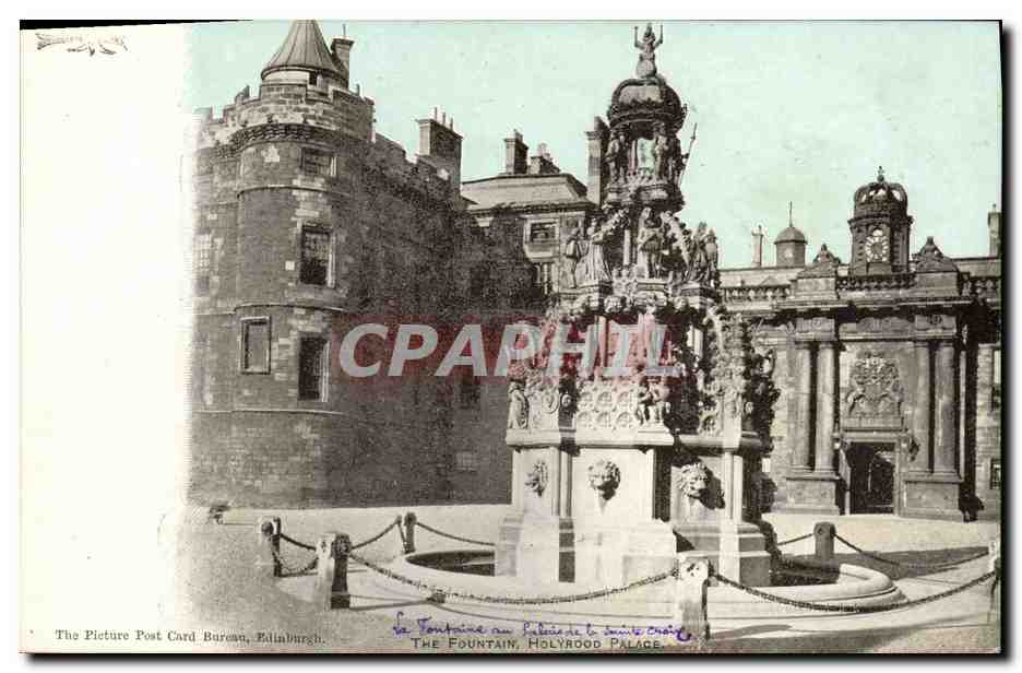 CPA The Fountain Holyrood Palace