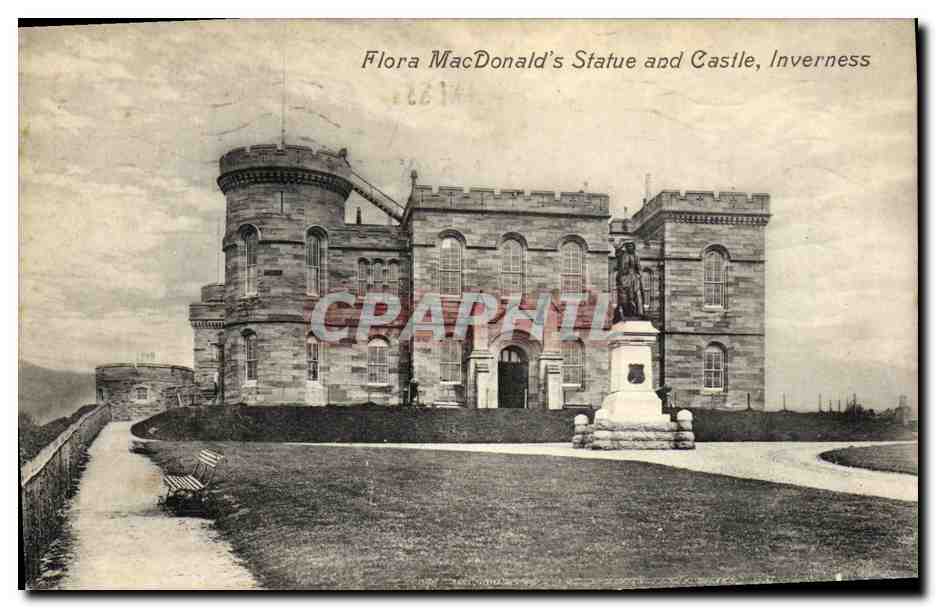 CPA Flora MacDonald s Statue and Castle Inverness 
