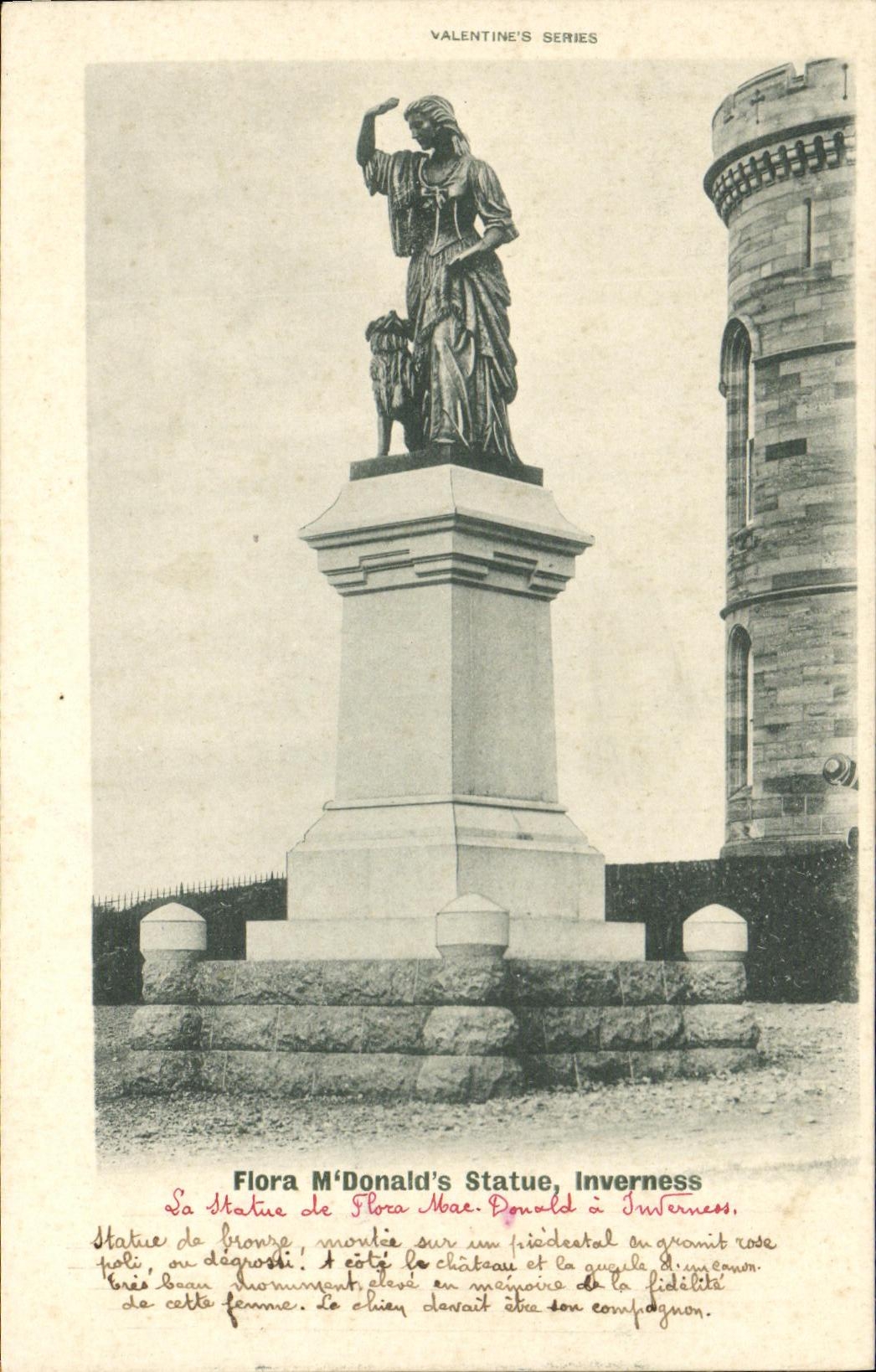 CPA Flora M Donald s Statue Inverness 
