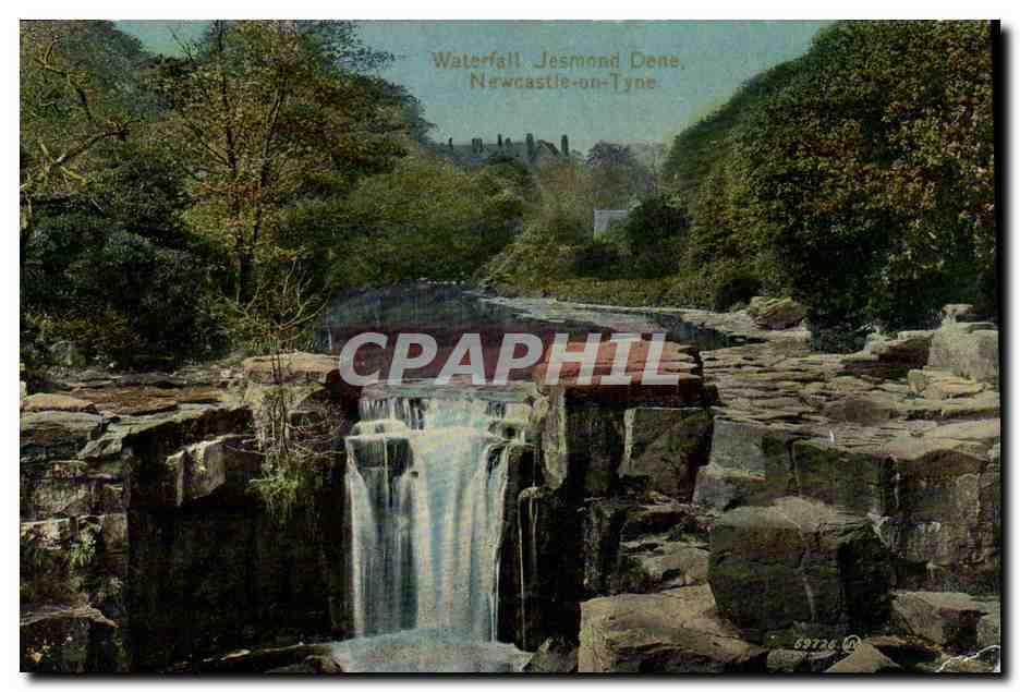CPA Waterfall Jesmond Dene Newcastle on Tyne