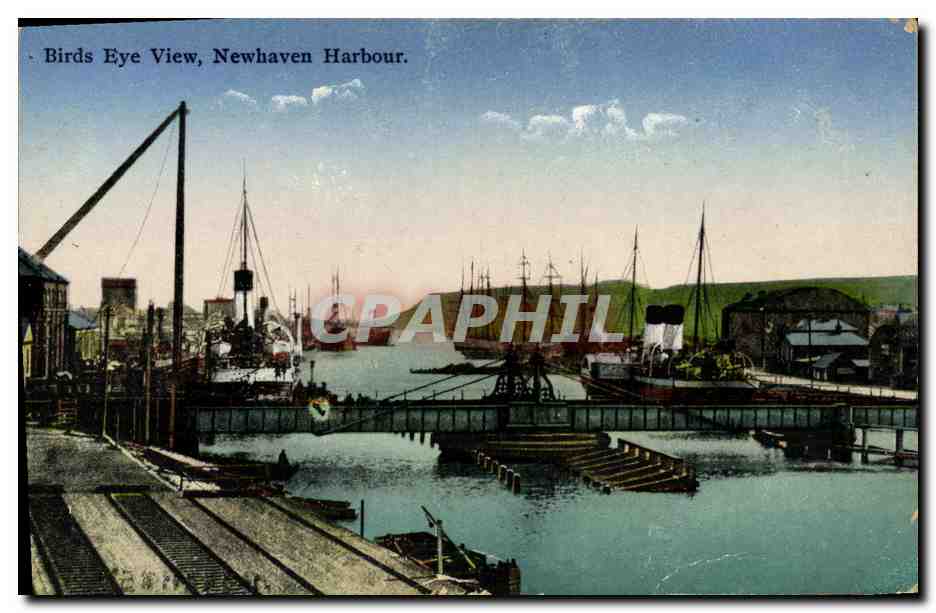 CPA Bird s Eye View of Newhaven Harbour