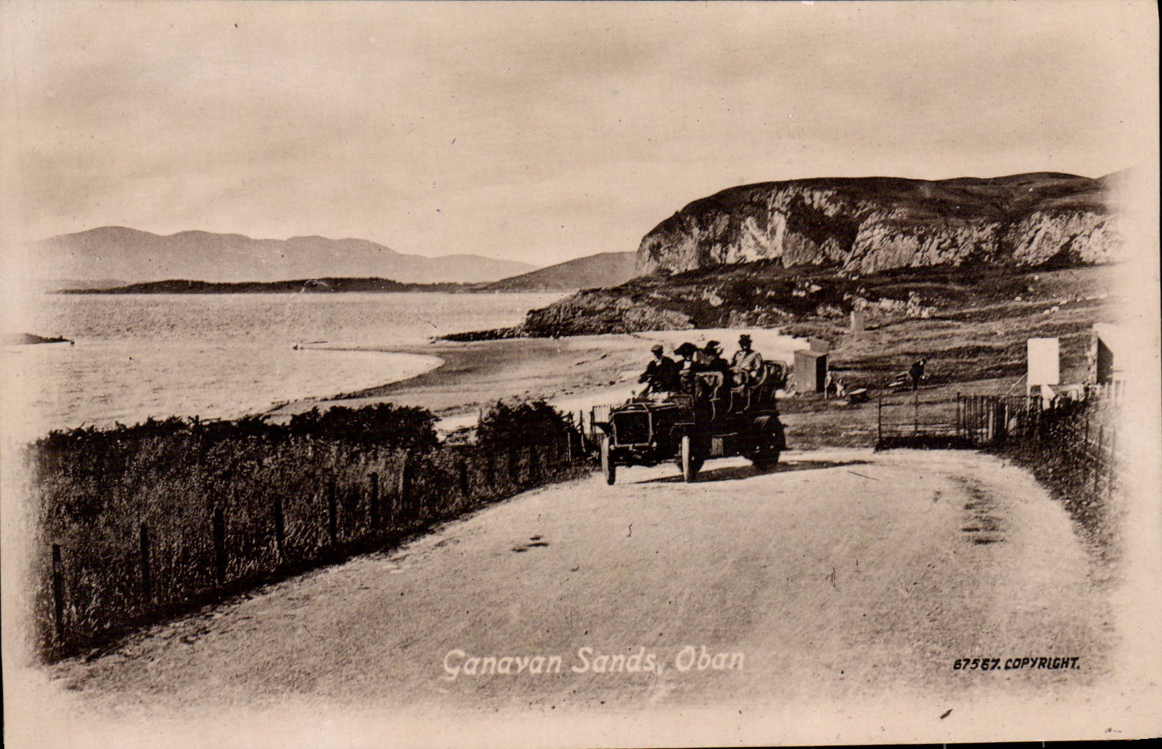 CPA Ganavan Sands Oban Automobile
