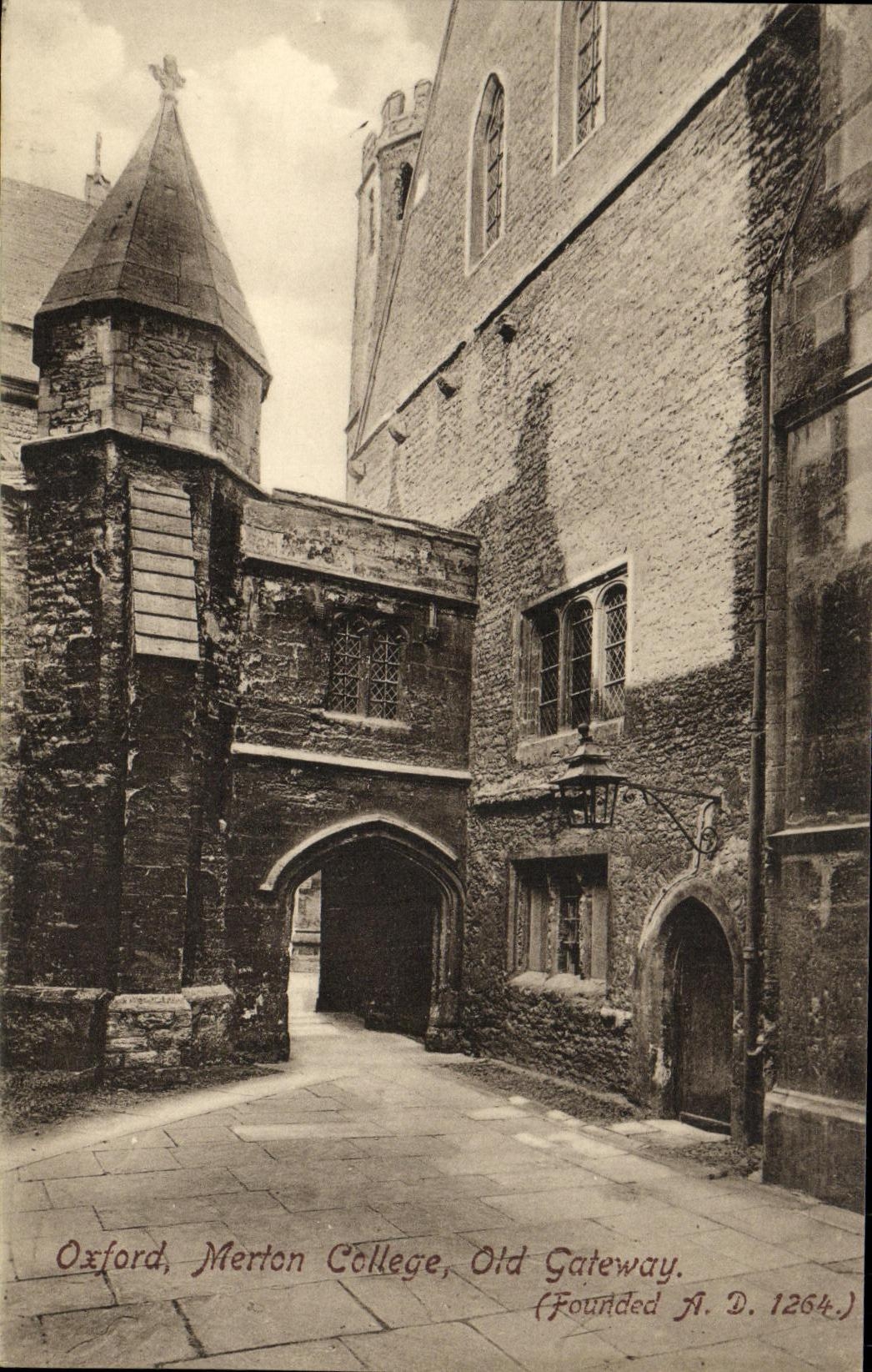 CPA Oxford Merten College Old Gateway