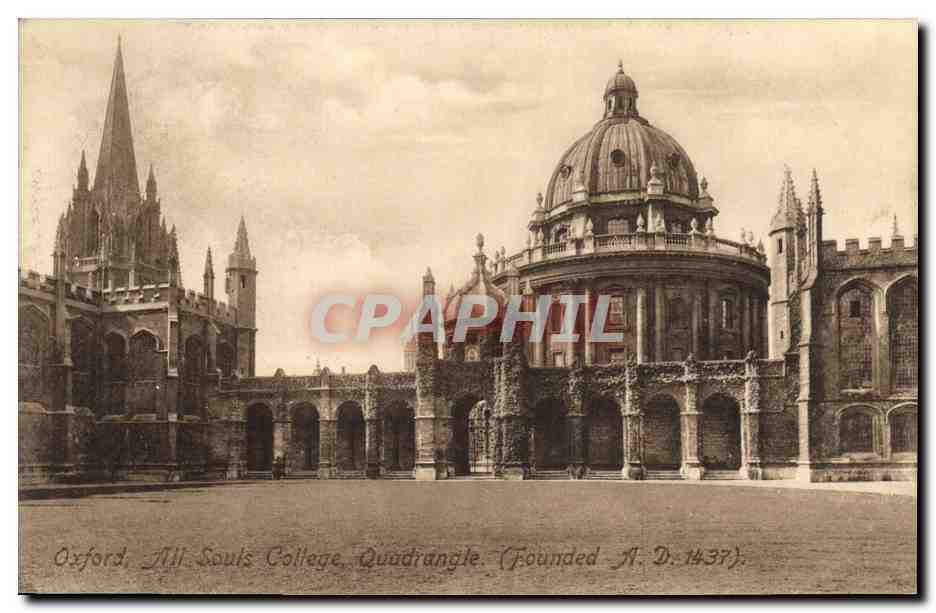 CPA Oxford All Souts College Quadrangle