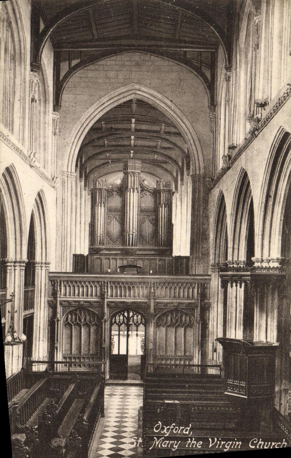 CPA Oxford St Mary The Virgin Church