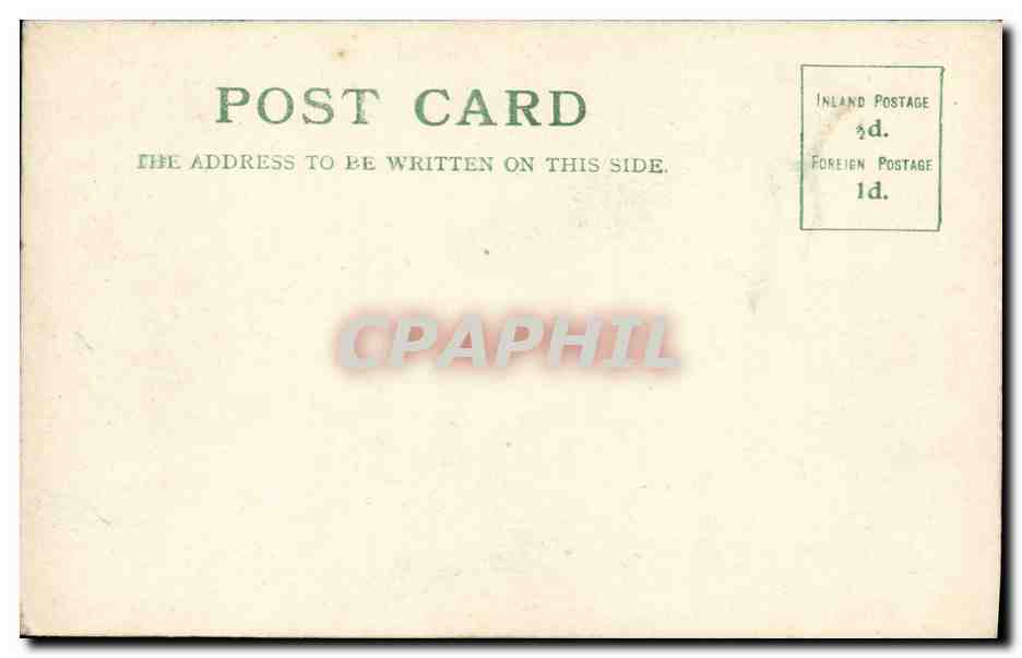 CPA Memo from Barter s Hotel Plymouth — Rückseite