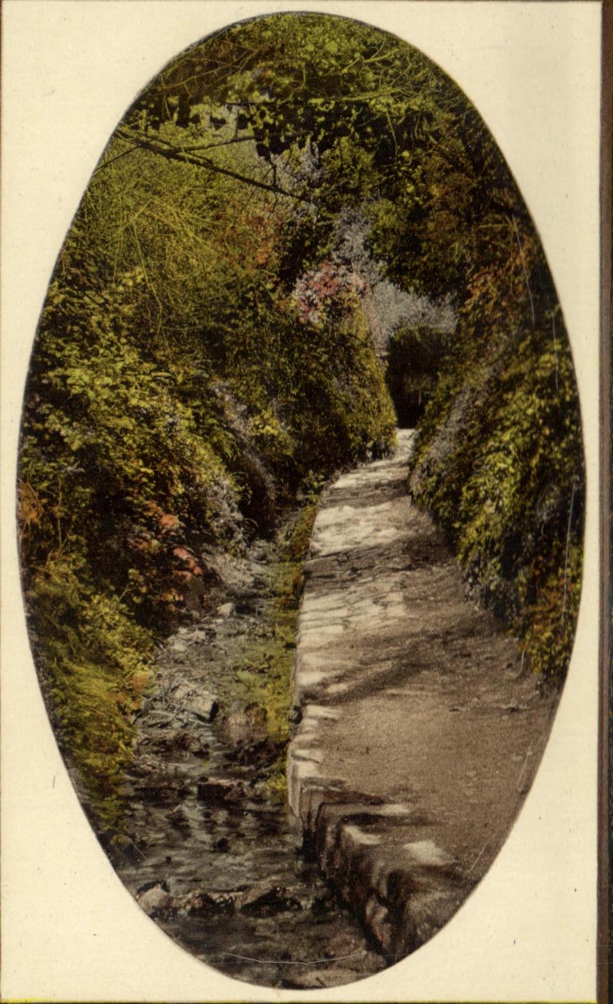 CPA Guernsey Water lanes Moulin Huet