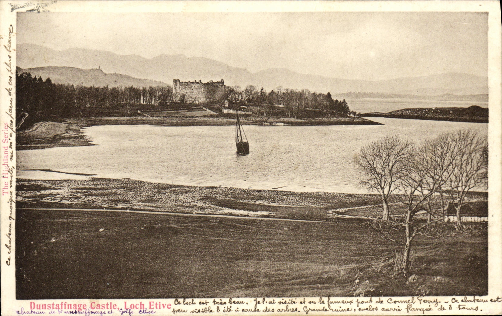 CPA Dunstaffnage Castle Loch Etive