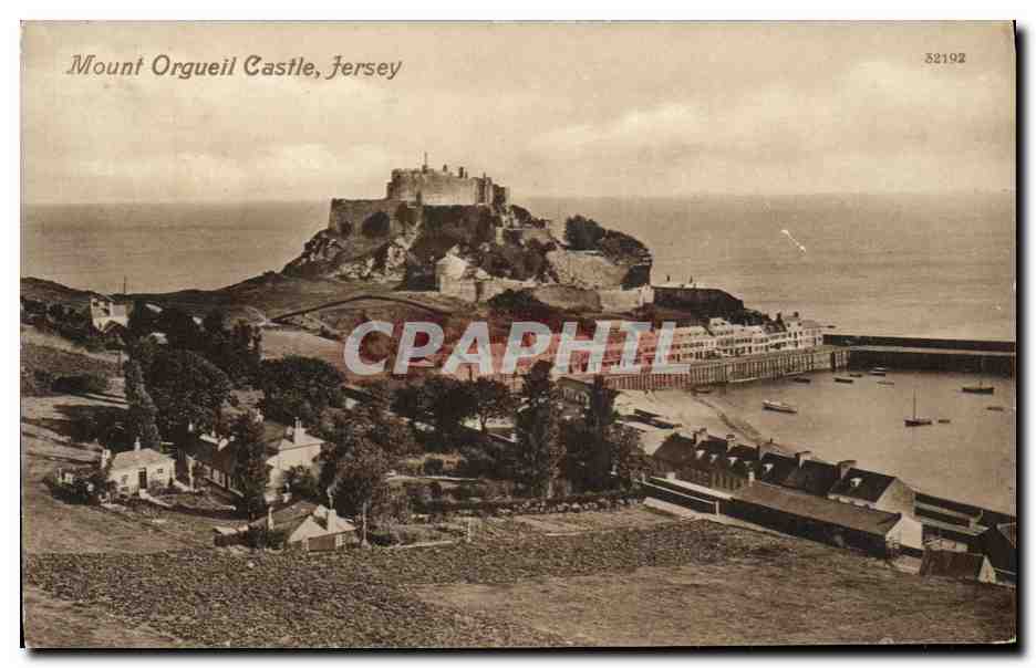CPA Jersey Mount Orgueil Castle